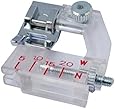 niceEshop Snap on Adjustable Bias Tape Binding Foot for Domestic Sewing Machine
