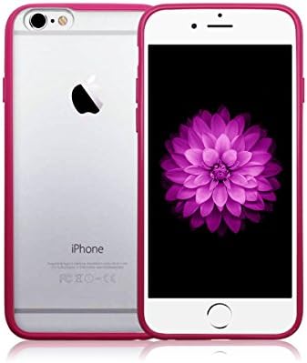 iPhone 6/6s 4.7 iloome Fit Hybrid Case (Hot Pink) extremely slim and lightweight hybrid case