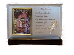 Clear Expression-About Face Designs-The Rose Message Photo Frame
