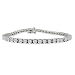 14k White Gold Diamond Tennis Bracelet (2 cttw, K-L Color, I3 Clarity)