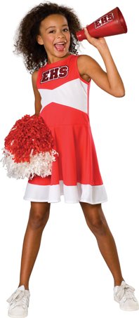 Childrens Toyshop  Toys : High School Musical Deluxe Cheerleader Fancy Dress L 8 - 10 Years