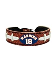 Peyton Manning #18 Denver Broncos Classic NFL Jersey Bracelet by GameWear