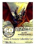 Ultra-Pro Gallery Series Deck Protector - Dragon Rider Gaming Sleeves - 50 Pack of Standard Size Deck Protectors Sleeves - Great for YuGiOh!, Magic the Gathering or World of Warcraft Trading Card Games
