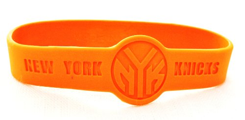 New York Knicks orange official NBA Team logo adult bracelet
