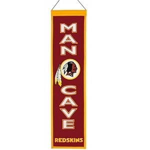 Washington Redskins Man Cave Banner