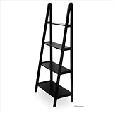 Winsome 4 Tier A Frame Shelving Unit in Espresso Beechwood