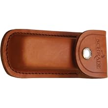 Schrade LS2 Leather Sheath Brown Medium