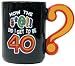 40th Birthday Gag Gift Mug
