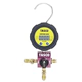 イチネンTASCO TA123DX-2 デジタルシングルゲージマニホールドキット