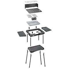 Unold Vario Barbecue-Grill / 1.600 W / Tisch- und Standgrill
