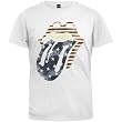 Rolling Stones - Distressed Flag Tongue Soft T