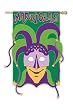 Garden Flag Mardi Gras Bells Garden Flag Mardi Gras Bells