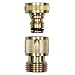 Camco 20133 RV Brass Quick Hose Connect