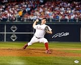 Roy Oswalt Autographed Phillies 16x20 Photo #2 PSA/DNA