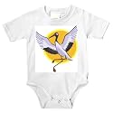 Onesie with crane, sign, horoscope, chinese, forecast, astrology, bird, animal