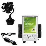 Toshiba e750 Auto Cup Holder with Car Charger - Uses Gomadic TipExchange