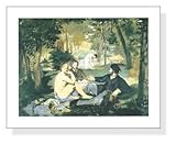 ポスター エドゥアール マネ 草上の昼食