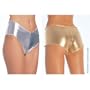 sg023 Ruffled Edge Hot Pants for Dance Pants , S/M, Gold
