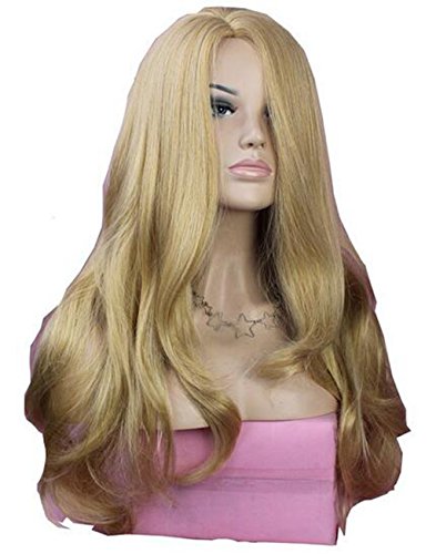 Prettybuy long light curly wig full wavy women wig like…