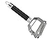 Customhouse Premium Quality Dual Julienne and Vegetable Peeler with easy-grip rubber handle