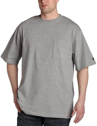 Russell Athletic Men Big & Tall Basic Short Sleeve Solid Crew Neck T-Shirt With Chest Pocket