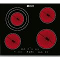 Bauknecht EDPS 6640 IN/MOD Glaskeramik-Kochfeld / TouchControl / Lightronic / 1 Dreikreis-Kochzone / 60 cm / Profilrahmen mit Facettenschliff