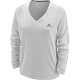 adidas 3 Stripes Climalite Long Sleeve Top Womens