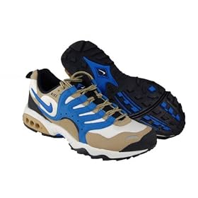NIKE Air Terra Humana Mens Tan/Blu Running Shoe