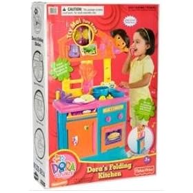 Fisher-Price Dora the Explorer Dora's Talking + Folding Kitchen