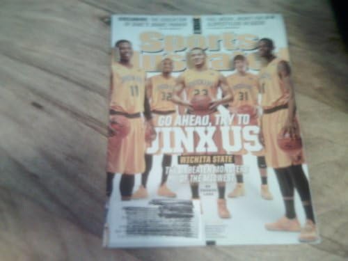 Sports Illustrated, February 24, 2014-Wichita State Shockers-Men's Basketball Team cover. The Unbeaten Monsters of the Midwest