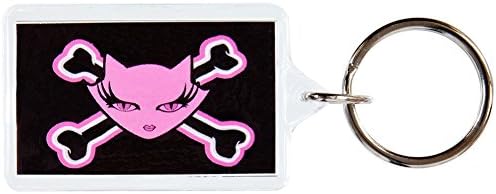 Ultra Vixen - Cat & Crossbones Keychain