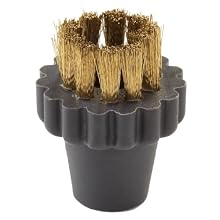 Reliable 3KSPGS015-3 Replacement Brushes for Enviromate T-Series Steam Cleaner, Set of 3, Brass