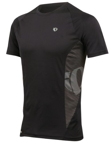 Pearl Izumi Men's Fly Intercool Short Sleeve Shirt, Black, Large On Sale