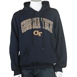 Soffe Georgia Tech Hoodie with Arch and Mascot at Soffe