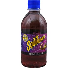 Sqwincher 030602-GR Grape Flavor 12 oz Lite Ready-To-Drink Bottle (Case of 24)