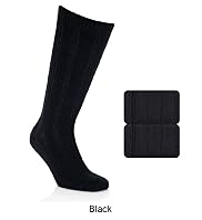 2 Pairs of Long Wool Blend Thermal Socks