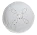 Barbara Barry Dream Pearls 100% Supima Cotton Sateen 12-inch Round Pillow Image
