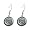 Chicago Cubs Glitter Sparkle Dangle Logo Earring Set Charm Gift Image #1