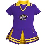 LSU Tigers Purple Infant Cheer Dress