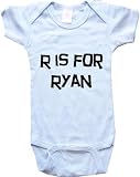 R IS FOR RYAN / Hurry Up - Name-series - White or Blue Onesie / Baby T-shirt