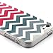 Iphone 5c Case, JAHOLAN Pink Gray Wave Stripe Clear Bumper TPU Soft Case Rubber Silicone Skin Cover for iphone 5c