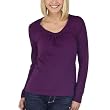 Merona&reg; Petites Long Sleeve Pleated Top - Purple