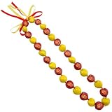 NCAA USC Trojans Ladies Cardinal-Gold Kukui Lei Necklace