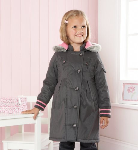 Younger Girls' Fashion Parka Coat