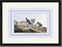 Black Framed/Matted Print 17x23, Taking Vipers