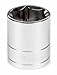 Performance Tool W32223 1/2 Drive 23mm 6Point Socket, 1 Pack