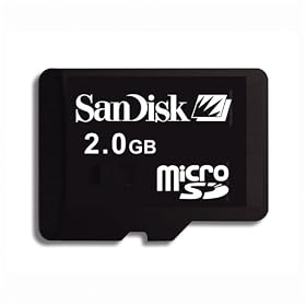 SanDisk - Flash memory card - 2 GB - microSD