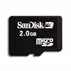 SanDisk Micro Secure Digital (Micro SD) Speicherkarte 2 GB