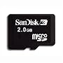 SANDISK MICRO SD 2GB CARD