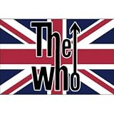 The Who Uk Union Jack Cloth Fabric Poster Flag